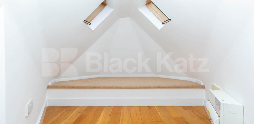 Superb top floor split level one bedroom property minutes from Clapton station Mount Pleasant Lane, Clapton
